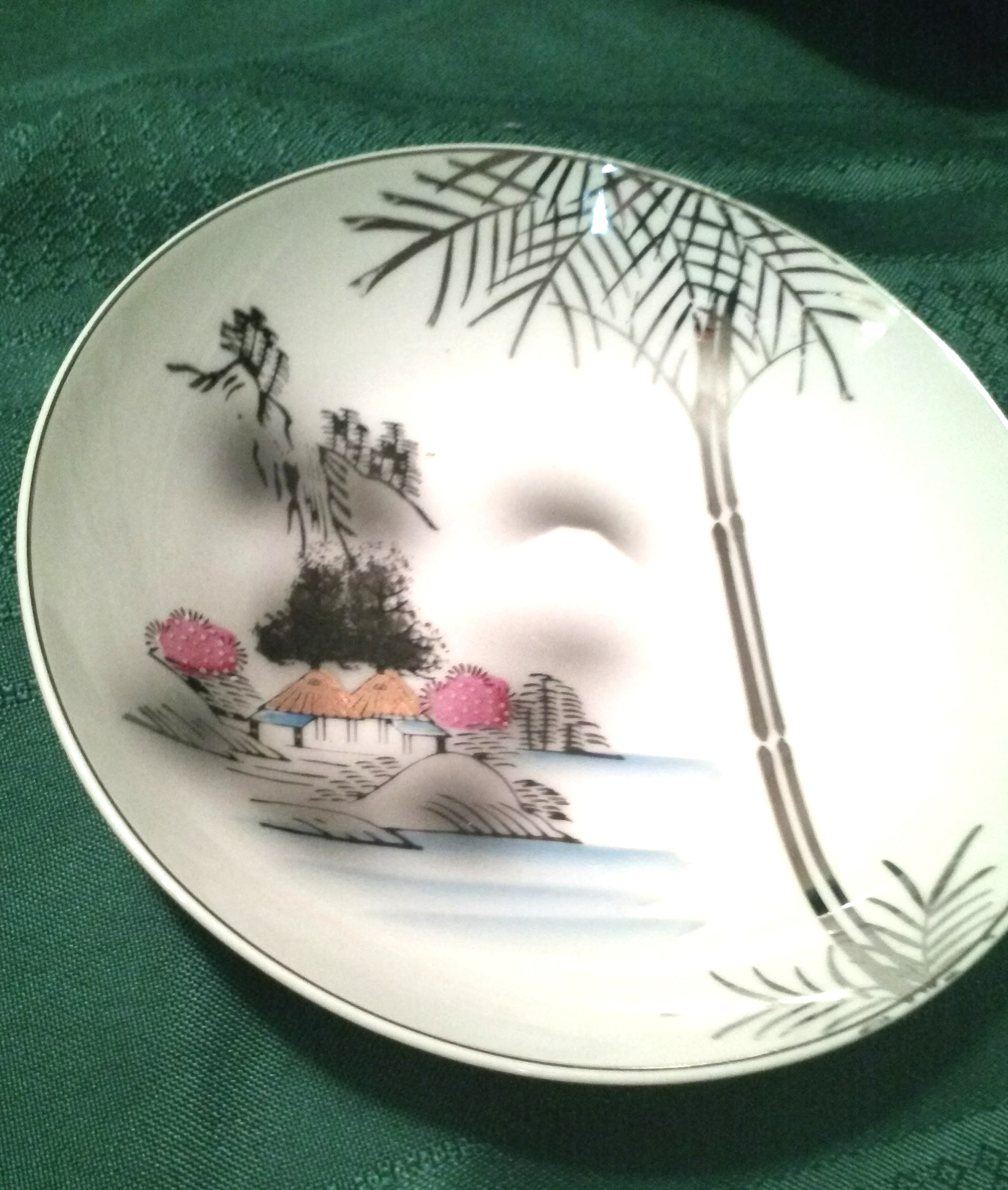 Vintage 95 piece Mitake Fine Porcelain China Dinnerware 50's Naha